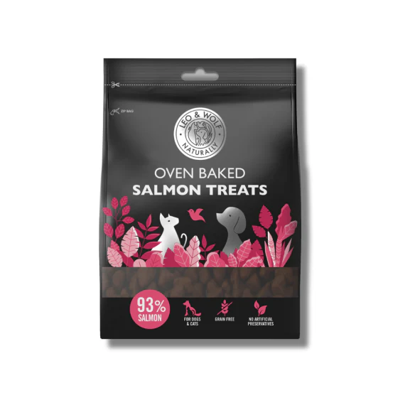 100g Leo & Wolf Oven Baked SALMON Treats
