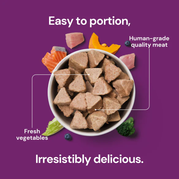 Raw Turkey & Salmon Nuggets for Senior Dogs 1kg - Image 4